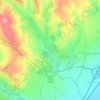 Zlechov topographic map, elevation, terrain