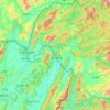 Bokeo topographic map, elevation, terrain