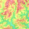 Hollange topographic map, elevation, terrain