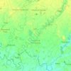 Pasiano di Pordenone topographic map, elevation, terrain