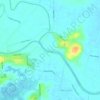 Hinton topographic map, elevation, terrain