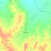 Tullamore topographic map, elevation, terrain