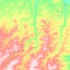 Itaueira topographic map, elevation, terrain