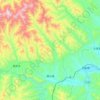 潭头镇 topographic map, elevation, terrain