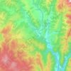 Iablanița topographic map, elevation, terrain
