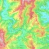 Cengio topographic map, elevation, terrain