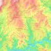 Sabrosa topographic map, elevation, terrain