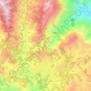 Kikuvo topographic map, elevation, terrain