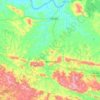 Alpinópolis topographic map, elevation, terrain