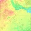 Plainfield Township topographic map, elevation, terrain