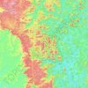 Pancas topographic map, elevation, terrain