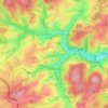 Hallschlag topographic map, elevation, terrain