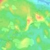 Hazel Hill topographic map, elevation, terrain