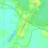 Russells Point topographic map, elevation, terrain