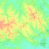 Kecamatan Kerinci Kanan topographic map, elevation, terrain