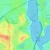 Mount Pleasant topographic map, elevation, terrain