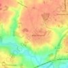 West Bergholt topographic map, elevation, terrain