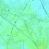 Adiarsa Timur topographic map, elevation, terrain