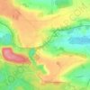 Rynholec topographic map, elevation, terrain