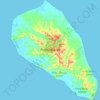 Bunyu topographic map, elevation, terrain