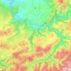 Bratca topographic map, elevation, terrain