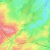 Deneuille-les-Mines topographic map, elevation, terrain