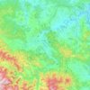 Usora topographic map, elevation, terrain