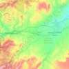 Cercle de Taddart topographic map, elevation, terrain