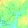 Caston topographic map, elevation, terrain