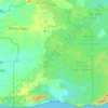 Princes Town topographic map, elevation, terrain