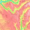 Varancau topographic map, elevation, terrain