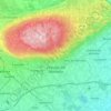 Volpago del Montello topographic map, elevation, terrain