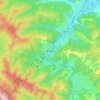 Yaremche topographic map, elevation, terrain