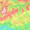 Boiu Mare topographic map, elevation, terrain