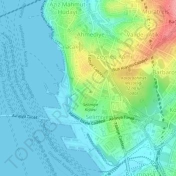 34668 topographic map, elevation, terrain