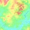 Baw Baw topographic map, elevation, terrain