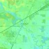Flat Rock topographic map, elevation, terrain