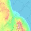 Tokar topographic map, elevation, terrain