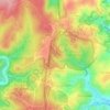 Çamlıtepe Mahallesi topographic map, elevation, terrain