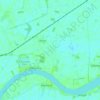 Laxton topographic map, elevation, terrain