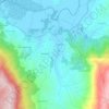 Venade topographic map, elevation, terrain