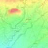 Thakurganj topographic map, elevation, terrain