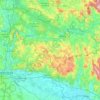 Regen topographic map, elevation, terrain