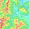 Saint-Étienne-de-Baïgorry topographic map, elevation, terrain