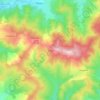 Tătaru topographic map, elevation, terrain