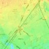 Matsugaecho topographic map, elevation, terrain