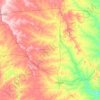 Lampasas County topographic map, elevation, terrain