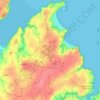 Saint-Cast-le-Guildo topographic map, elevation, terrain