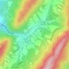Warm Springs topographic map, elevation, terrain