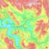 Uslar topographic map, elevation, terrain